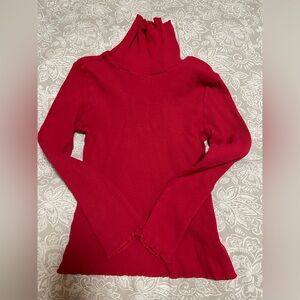 The Children's Place Vibrant Red Turtleneck Sweater